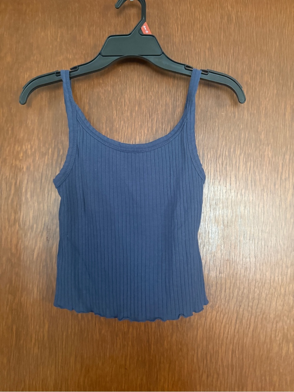 Old Navy Blue Ribbed Spaghetti Strap Camisole